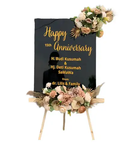 Papan Bunga Akrilik rawamerta