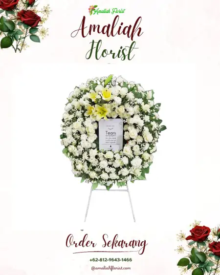 Krans Bunga Duka rawamerta